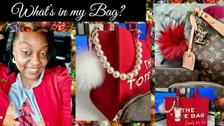 What’s in my Bag? The Marc Jacob’s Tote (Red)