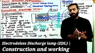 Electrodeless Discharge lamp (EDL) | Construction and working | instrumentation of AAS  #EDL