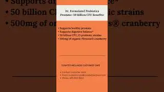 Dr. Formulated Probio Prostate+ G12005