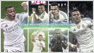 Kylian Mbappe ● 4K 60FPS ULTIMATE SCENEPACK ● ( ADDED TOPAZ NO AE CC) FOR EDITING