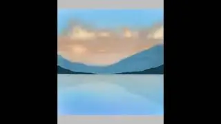 PAINTING A SCENERY USING A DRAWING TABLET