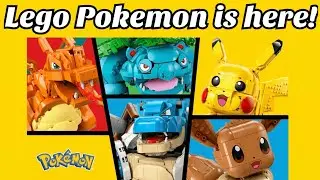 Lego have released official images of their upcoming Pokemon sets! My first reactions. 