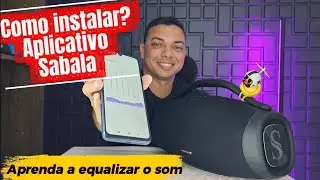 Como instalar o aplicativo Sabala e equalizar o som. LEIA A DESCRI&Ccedil;&Atilde;O 