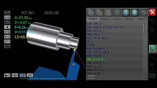 How to Make Turning Program with GOO and G01 Code |  | CNC Turning Programming Using GOO and G01