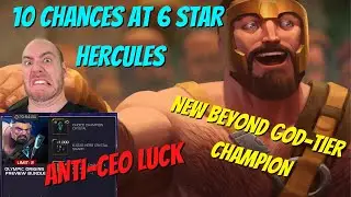10 Chances at 6 Star Hercules - Hercules Early Access Crystals- Marvel Contest of Champions