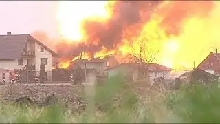 Panic in Poland as gas pipeline explodes