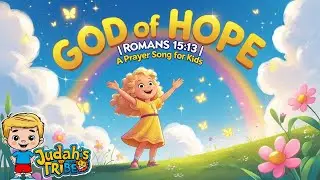 God of Hope  | Romans 15:13 | Judah's Tribe Christian Kids Songs | Bible Song | Kids Music Video
