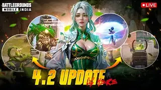 New 4.2 update❌ Glitches✅😭| BGMI LIVE