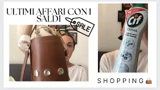 ACQUISTI FINE SALDI 💰🛍️ | SALDI ESTIVI 2023 #saldi #acquisti