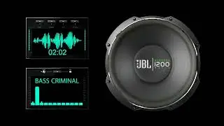 EXTREME HEAVY BASS TEST 58HZ 8822WATT JBL SUBWOOFER LOW BASS