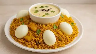 Yellow Rice with Dahi Curry | Comforting Indian Meal | Easy Homemade Recipe 💛🍛