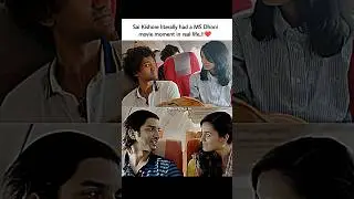MS Dhoni movie moment in real life..!! ❤️🤩 #cricket #msdhoni #csk #ipl