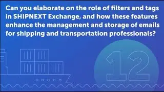 What is the role of filters and tags in the Shipnext Exchange?