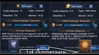 Goddess: Primal Chaos - Sleeping Knights' 1st ANNIVERSARY!