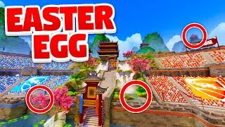 ALL EASTER EGGS On The NEW FORBIDDEN TEMPLE MAP On Rocket League! 99% OF PEOPLE DON'T SEE IT