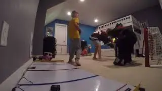 Colorado Avalanche vs Utah HC #hockey #kneehockey #viralvideo #nhlteam #bardown