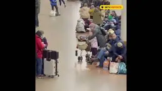 EXCLUSIVE: Ukrainians Hide In Underground Metro Stations In Kiev As Russia Declare Full Scale War