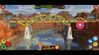 Bridge Construction Simulator Level 21