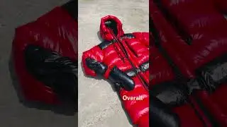 #mteverestgarments  customized downsuit with 3kg goose down