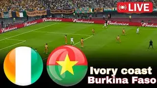 Ivory Coast vs Burkina Faso LIVE | Africa Cup of Nations qualifiers⚽ Simulation VideoGame