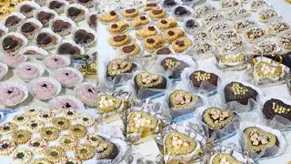 7 انواع صابلي بريستيج واقتصادي باذواق وحشوات مختلفة خرجت اكثر من 130 حبة  بالشوكولا وبدون شكولاطة