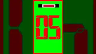 10 to 1 Countdown With Sound. #shorts #timer #countdown #tiktok #nocopyright #10second