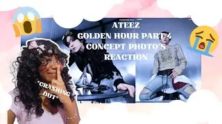 ATEEZ GOLDEN HOUR PART 4 concept photos reaction (this era is INSANE) 😭😭😭