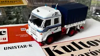 UNISTAR-K 1988 Kultowe ciężarówki z epoki PRL-u 1/43 diecast model by DeAgostini #star