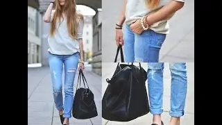 How to wear sneakers with jeans