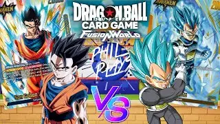 Ultimate Gohan VS Yellow Vegeta! Dragonball Super Fusion World Client