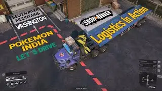 SNOW RUNNER WASHINGTON - logistics in action LIVE GAME | P21 #snowrunner #offroadadventure