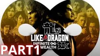 Like a Dragon Infinite Wealth PS5 Gameplay Walkthrough Part 1 (Full Game)