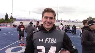 4-Star 2021 QB Jake Garcia 2019 Under Armour Camp Interview