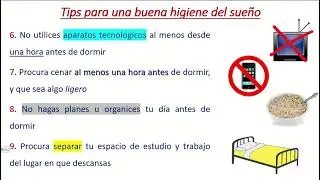 Higiene del sueño