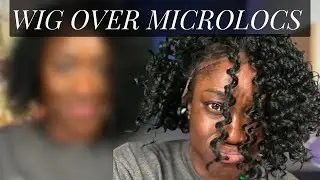 Wig Over Microlocs | Janet Collection | 13x6 HD Swiss Lace Frontal | Oasis Wig
