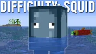 Can you beat Hardcore Minecraft as a squid?