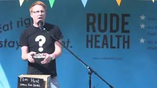 Tom Hunt - Ludlow Food Centre at Abergavenny 2013