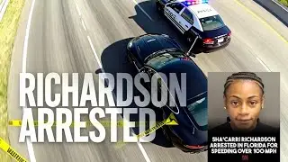 You're Going to Jail!, Sha'Carri Richardson ARRESTED for Reckless Driving In Orange County, Florida