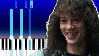 Master Of Puppets - Metallica - Stranger Things 4 - Eddie Playing His Guitar  (Piano Tutorial)