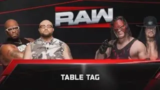 Рестлинг WWE: The Dudley Boyz против Кейна, командный матч Андертейкера за столами #wwe #wwe2k25 ...