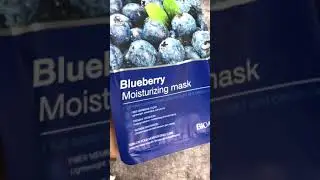Bioaqua Blue berry Moisturizing Mask @Herbnest