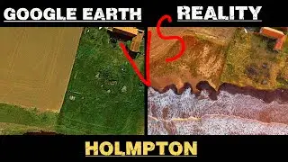 Holmpton, East Yorkshire. A comparison video. 3rd October 2024 #erosion #4k