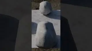 1 Texture Set for 4 Rocks (SlicedRocks Pack N1) Made in Blender