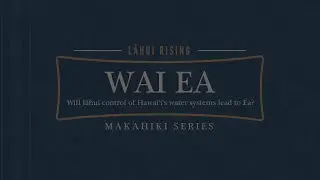 Wai Ea: Will lāhui control of Hawaiʻi's water systems lead to Ea? - Lāhui Rising