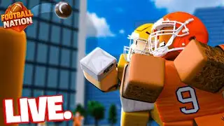 STREAKING Up On My NEW Roblox Football Game JOIN UP! (Football Nation)