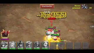 Castle clash F2P ArchDemon (AD) Arch Demon Stuns Targets Huge Damage Immune to Energy Reduction 878m