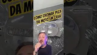 Como cromar uma pe&ccedil;a da sua moto em casa 🏠
