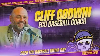 ECU Baseball Head Coach Cliff Godwin Press Conference at ECU Baseball Media Day
