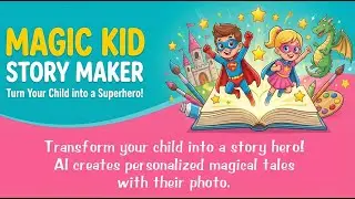 Magic Kid Story Maker Android App.