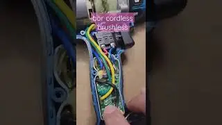 bongkar bor cordless brushless